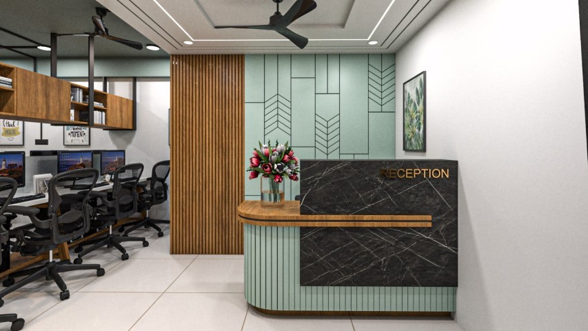 Office 958 Sq. Ft. Commercial Office for Rent in Satellite Ahmedabad - Media 2