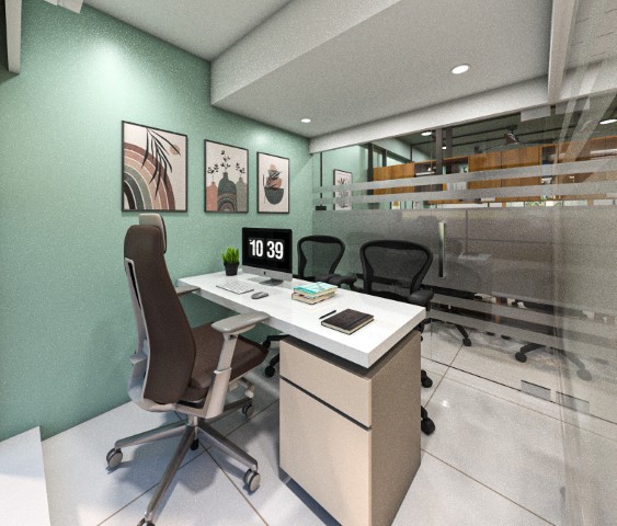 Office 958 Sq. Ft. Commercial Office for Rent in Satellite Ahmedabad - Media 8