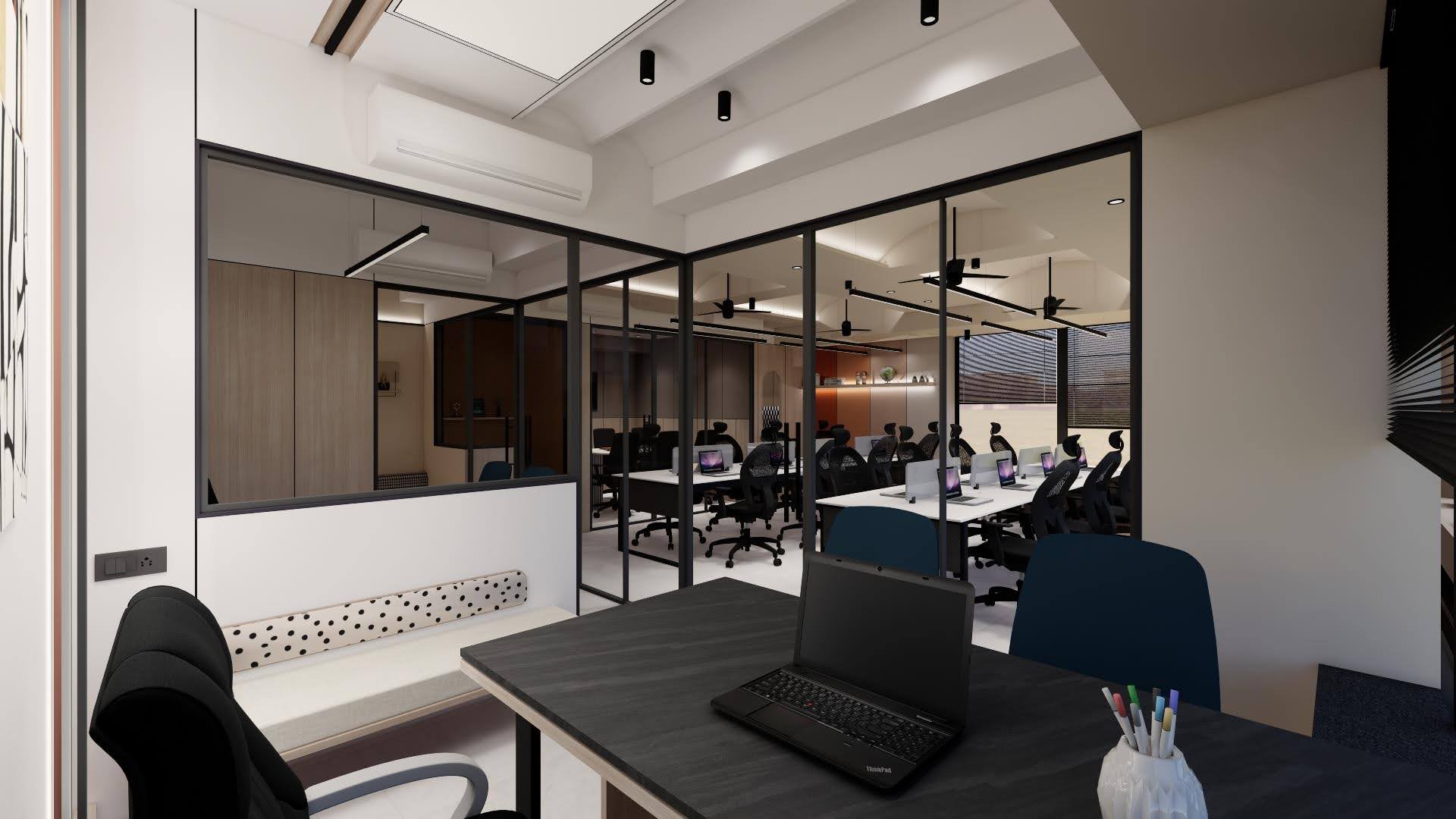 Office 1261 Sq. Ft. Commercial Office for Rent in Thaltej Ahmedabad - Media 5