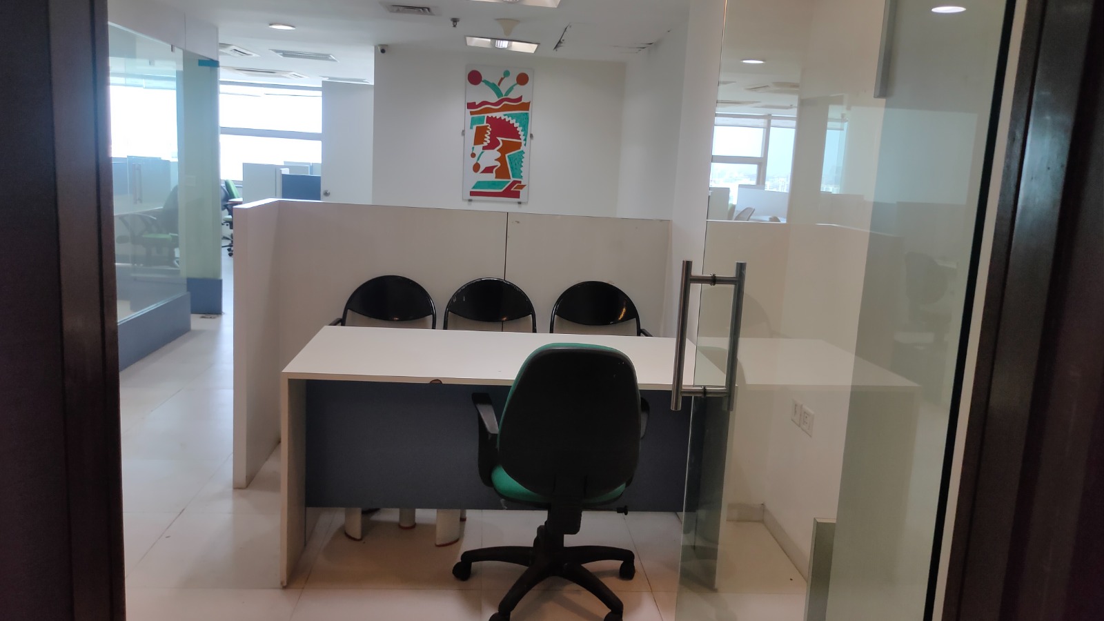 Office 1380 Sq. Ft. Commercial Office for Rent in Prahladnagar Ahmedabad - Media 21