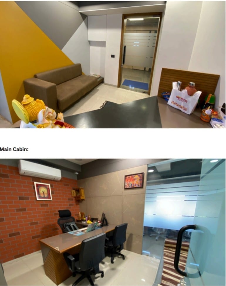 Office 1318 Sq. Ft. Commercial Office for Rent in Thaltej Ahmedabad - Media 3